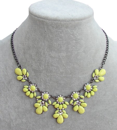 Fiori elegante collana - fiori,