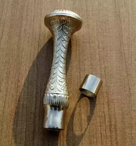 Manico lungo vittoriano - , ottone