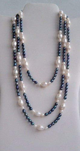 Lunghissima collana con - lunghissima,
