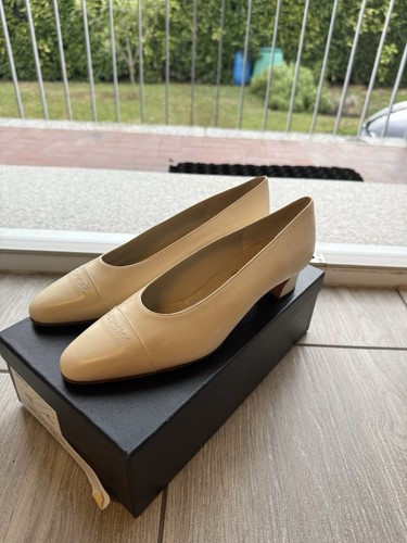 Chanel décolleté donna beige - décolleté,