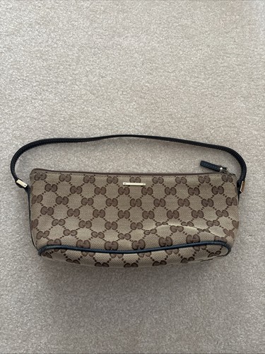 Gucci canvas boat pochette - canvas,