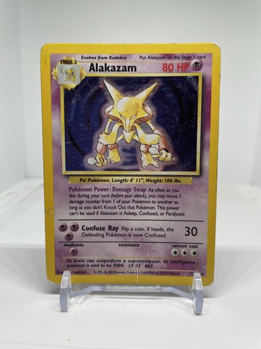 Alakazam 102 base set - -,