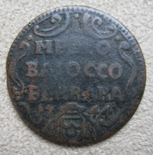 FERRARA  MEZZO BAIOCCO  1744 -
