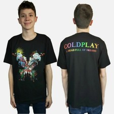 T-shirt concerto band COLDPLAY