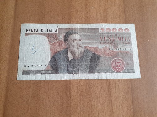 Banconota 20000 lire tiziano - banconota,