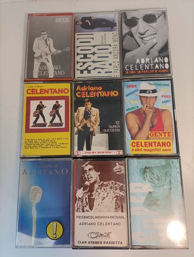 Lotto adriano celentano - 9x,