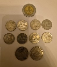 Lotto monete Thailandia Baht
