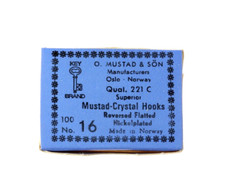 AMI MUSTAD CRYSTAL HOOKS - Ref