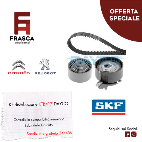 Kit distribuzione dayco - distribuzione,