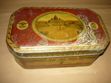 SCATOLA LATTA PIETRO GENTILINI SAN PIETRO VATICANO ROMA FASCIO LITTORIO