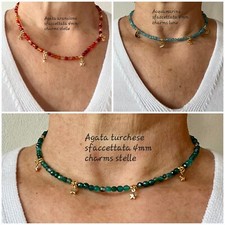 Collana donna con pietre