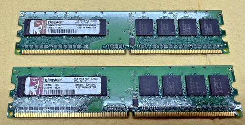 Kit ram 2gb kingston - kit,