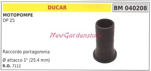 Raccordo portagomma ducar - portagomma,