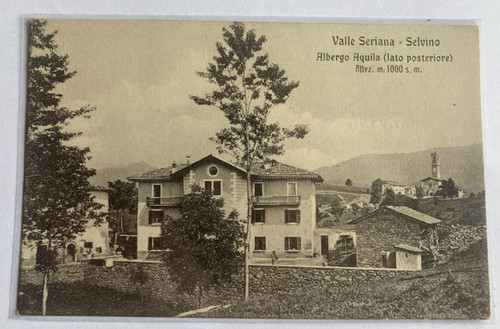 Cartolina bergamo selvino - cartolina,