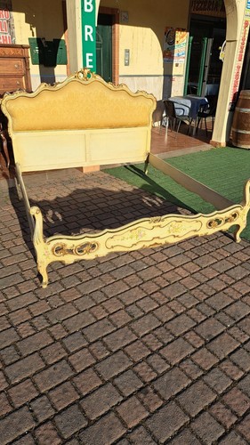 Letto matrimoniale antico - letto,