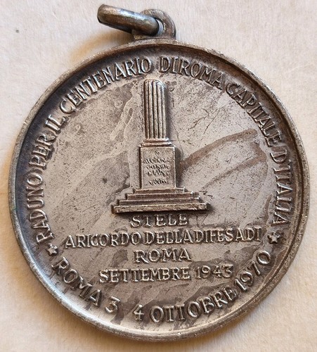 Medaglia centenario presa di - presa,
