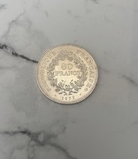 MONETA REPUBLIQUE FRANCAISE - 50 FRANCS 1977 ARGENTO ,50 franchi francesi