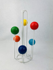 ? Scultura Porta Tazzine Bicchieri Pop Art Ettore Sottsass Memphis Style