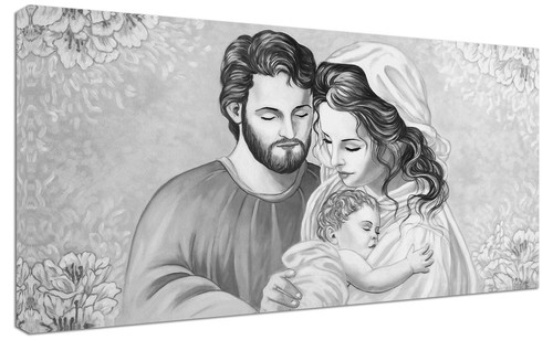 Quadro moderno sacra - quadro, famiglia