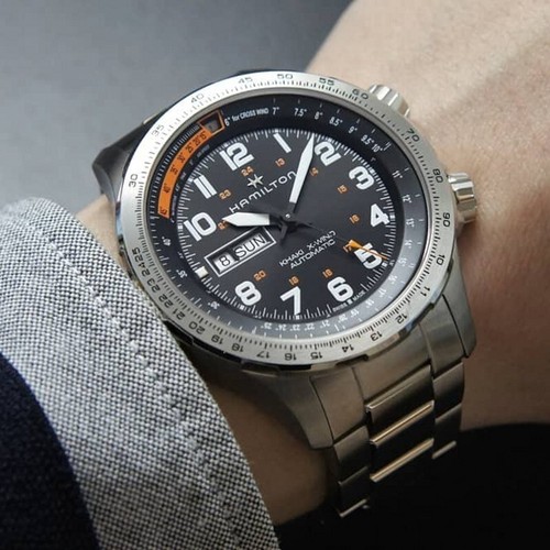 Hamilton khaki aviation wind - hamilton,
