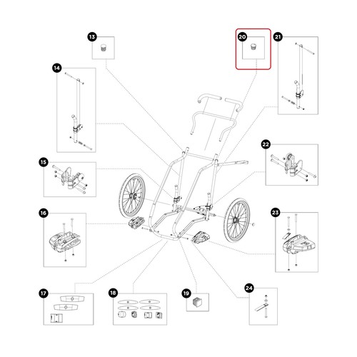 Thule tappo asta - thule,