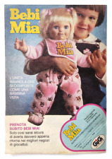 Pubblicita' Bebi Mia Gig Bambola Buono Per Prenotazione Advertising 1987 (T7)
