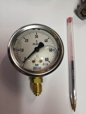 Manometro Inox 0/60 1/4"gas