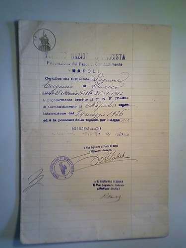 Documento partito nazionale - documento,