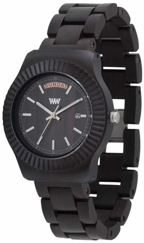 Wewood thema black - black, orologio