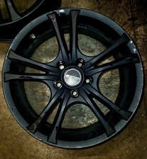 SET 4 CERCHI GMP 17" NERI PER