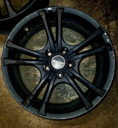 Set cerchi gmp neri per - cerchi, 17"