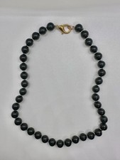 Collana di onice nero naturale