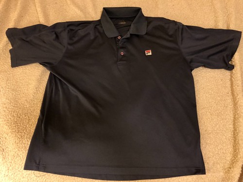 Polo vintage fila - blu, navy