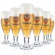 6 bicchieri birra Erdinger