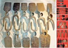 ZAPPE COMBINATE A CORNA per orto e/o giardino, usate, vendita singola o multipla