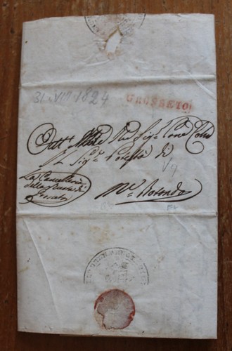 1824 toscana carta bollata - 1824,