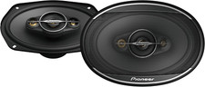 Serie A Standard TS-A6961F, Altoparlanti audio coassiali per auto a 4 vie, gamma completa, trasparenti