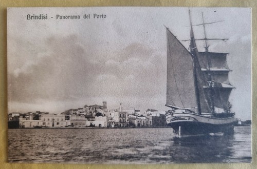 Brindisi panorama del porto - -,