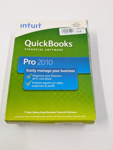 Quickbooks pro 2010 - 2010, cd