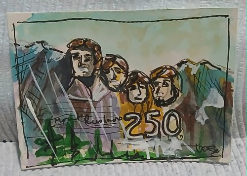 Ooak aceo rushmore 250 - ooak, 250"