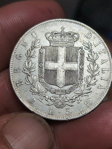Regno italia lire 1874 - lire,