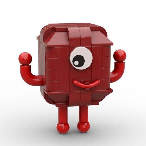 Blocchi costruzione moc numero - blocchi,