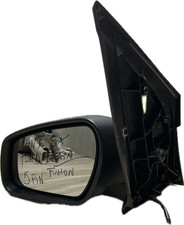 Specchio cristallo specchietto retrovisore sinistro per FORD FIESTA 5 PIN grigio