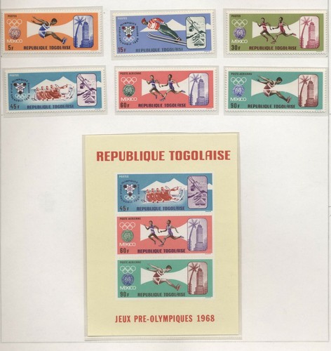 Togo 1967 olimpiadi invernali - togo,