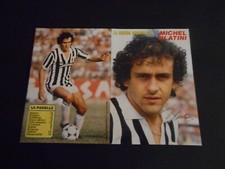 PLATINI JUVENTUS LA SCHEDA SEGRETA AUTOGRAFO STAMPATO-BUONE CONDIZIONI