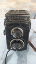 MACCHINA FOTOGRAFICA ROLLEI Rolleicord Compur Franke&Heidecke Braunschweig 75mm