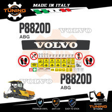 Kit Adesivi Mezzi da Lavoro Volvo Vibrofinitrice P8820D ABG