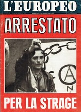 EUROPEO 1969=PIETRO VALPREDA STRAGE DI PIAZZA FONTANA MILANO 25 PAG=SHARON TATE=