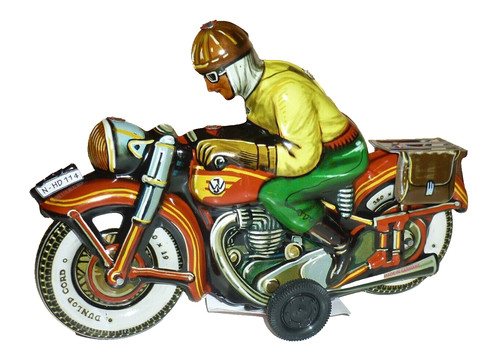 Giocattolo latta moto - giocattolo,