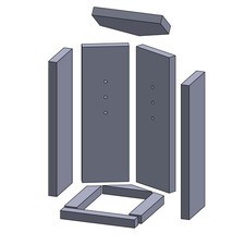 Rivestimento camera di